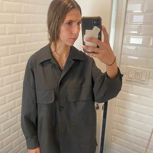 Zara Oversized Button down